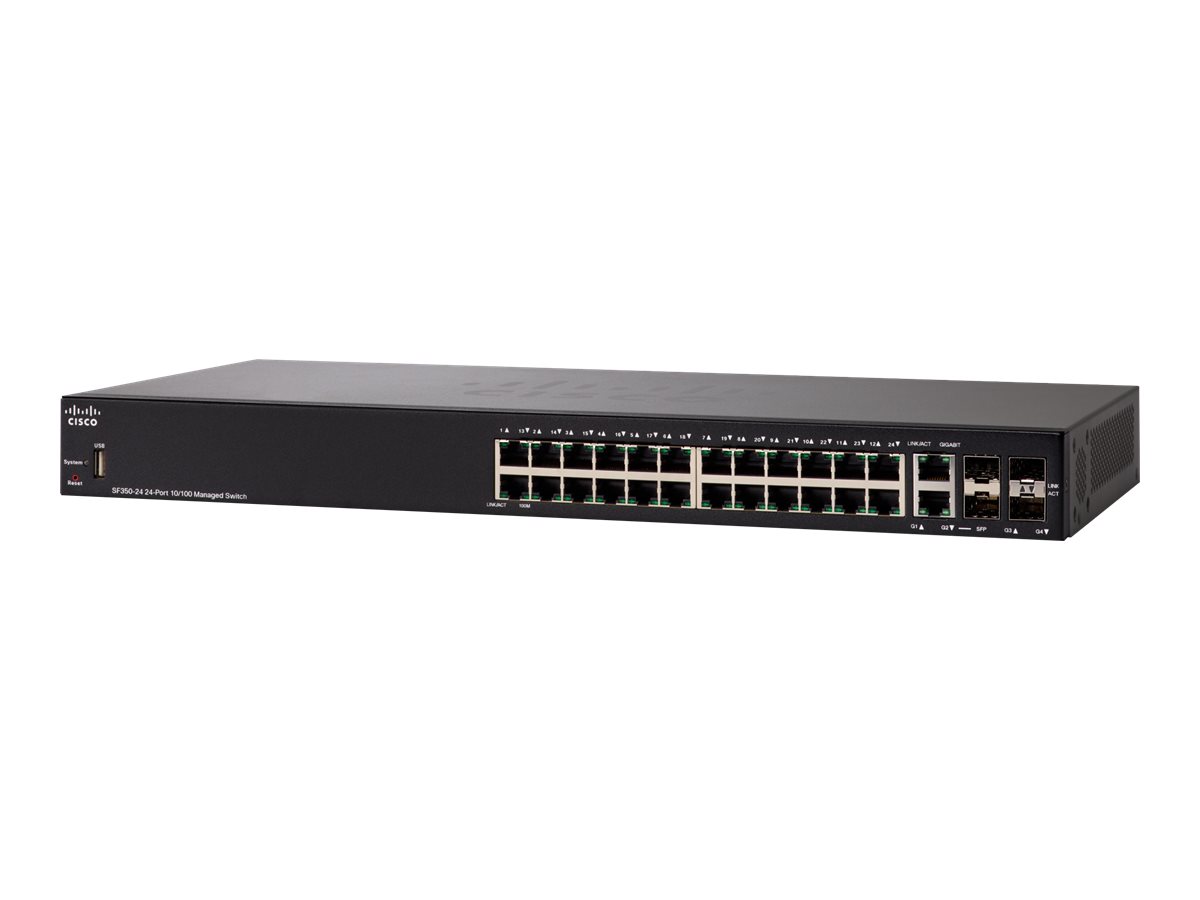 SF350-24-K9-EU - Commutateur Cisco Business 350 - 24 ports - Géré L3