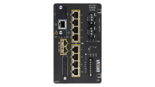 IE-3400-8P2S-A - Cisco Catalyst IE3400 Rugged Series Switch, Network Advantage