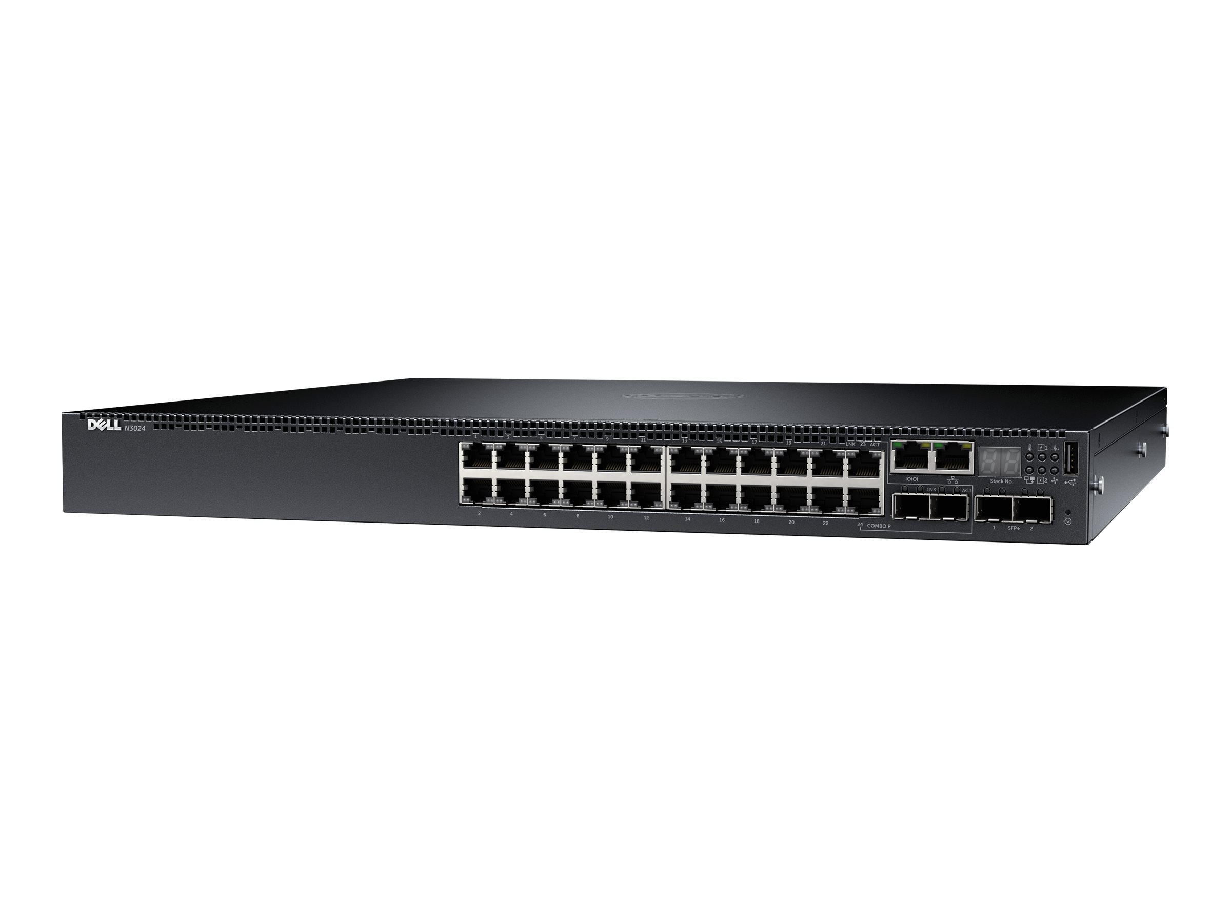 210-APXD - Dell Networking N3024ET-ON - Switch - L3 - managed