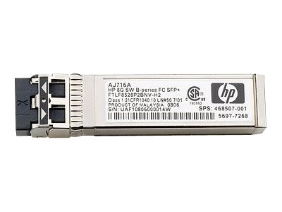 656435-001 - HPE B-Series - SFP+ transceiver module - 16 Gb Fibre Channel (SW)