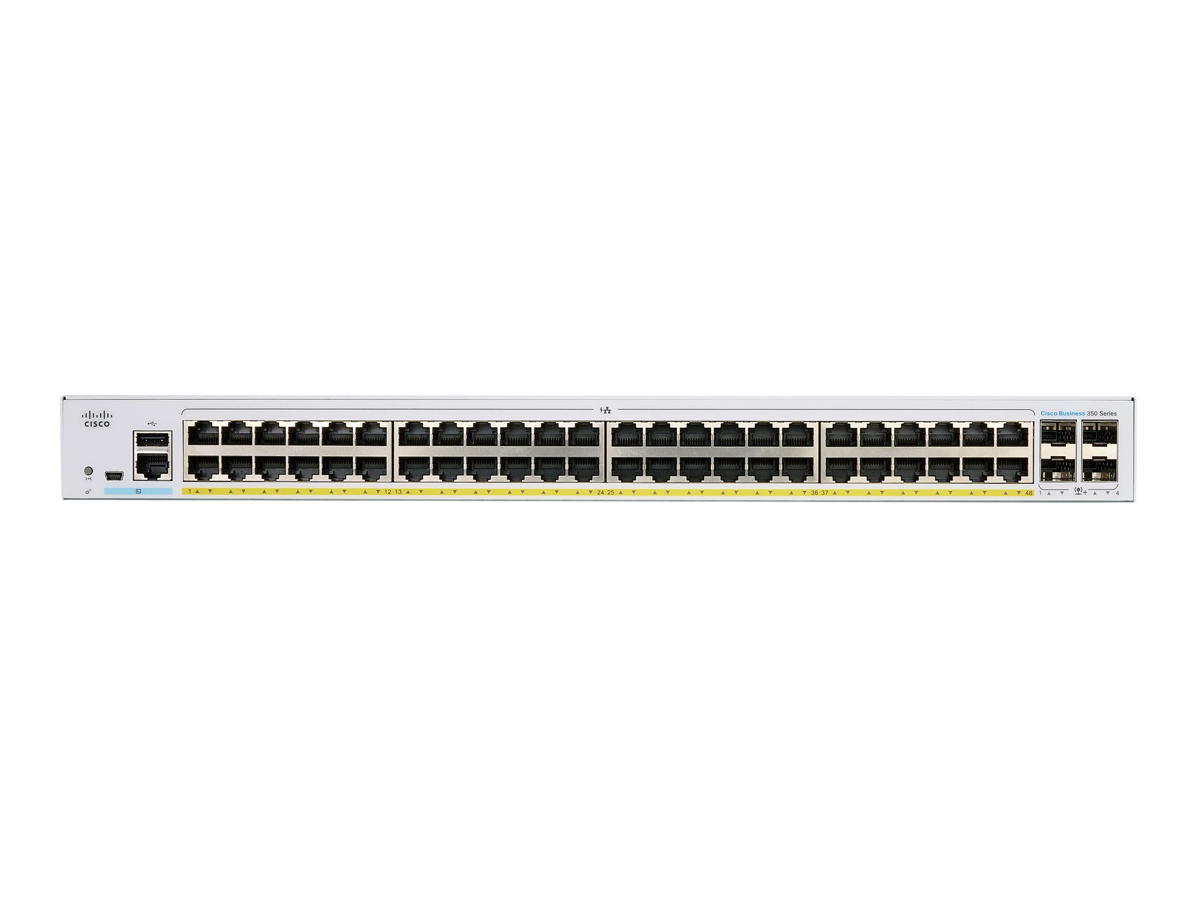 CBS350-48FP-4G-EU - Commutateur Cisco Business 350 - 48 ports - Géré L3 - PoE+