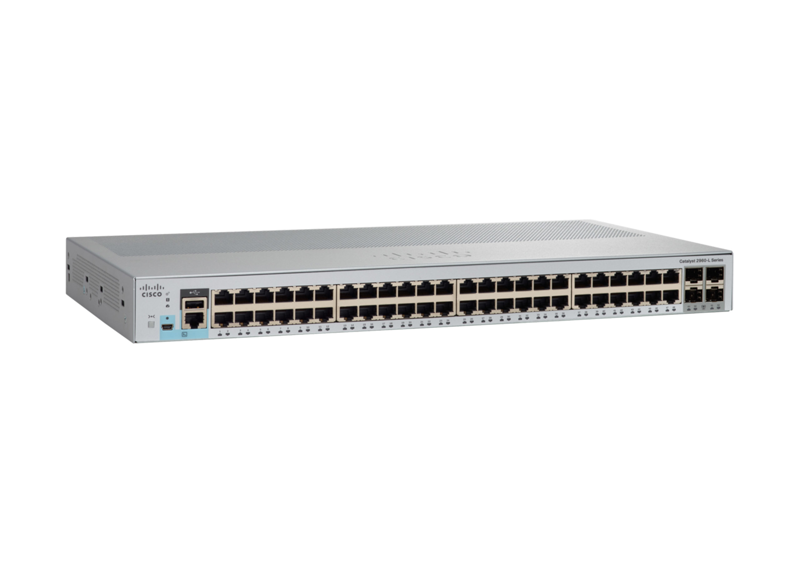 WS-C2960L-48TS-LL - Conmutador Cisco Catalyst 2960L - 48 puertos - Gestionado de capa 2