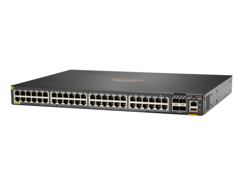 JL665A - Conmutador HPE Aruba CX 6300 - 48 puertos - Gestionado de capa 3 - PoE+