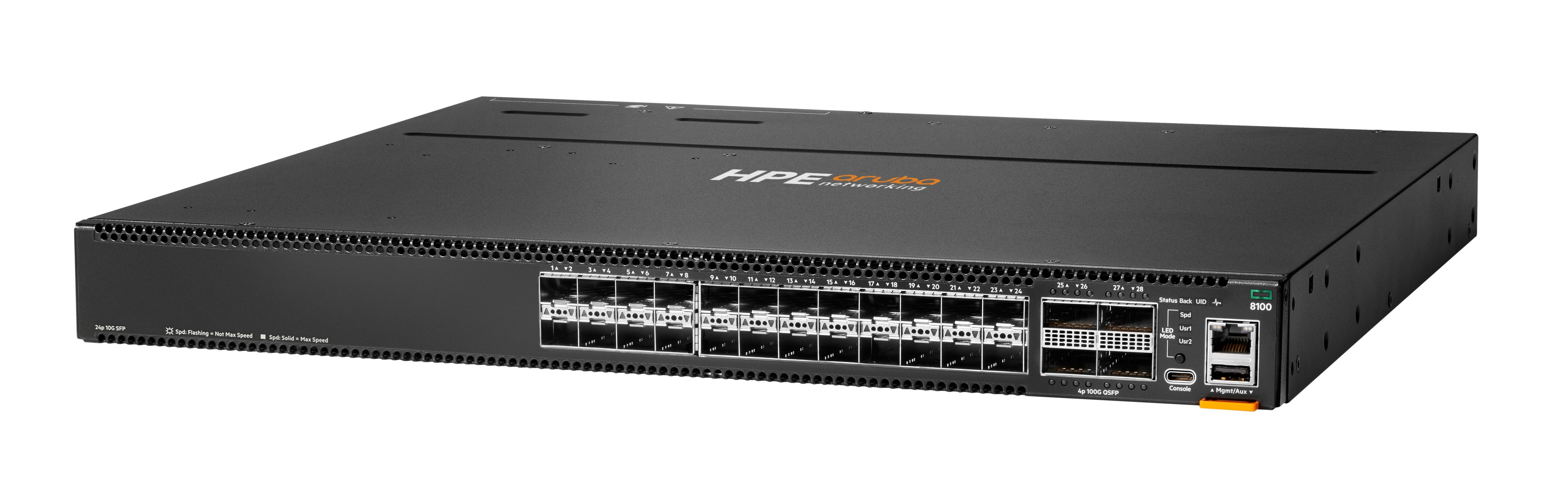 R9W87A - Switch HPE Aruba CX 8100 - 24 puertos - Gestionado L3