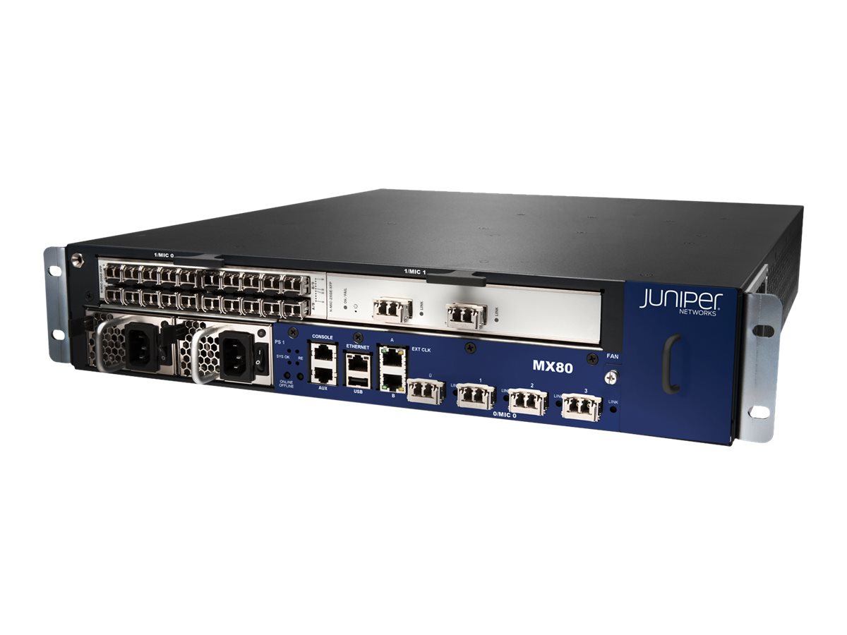 MX80-DC – Juniper MX Series MX80 – Router – on