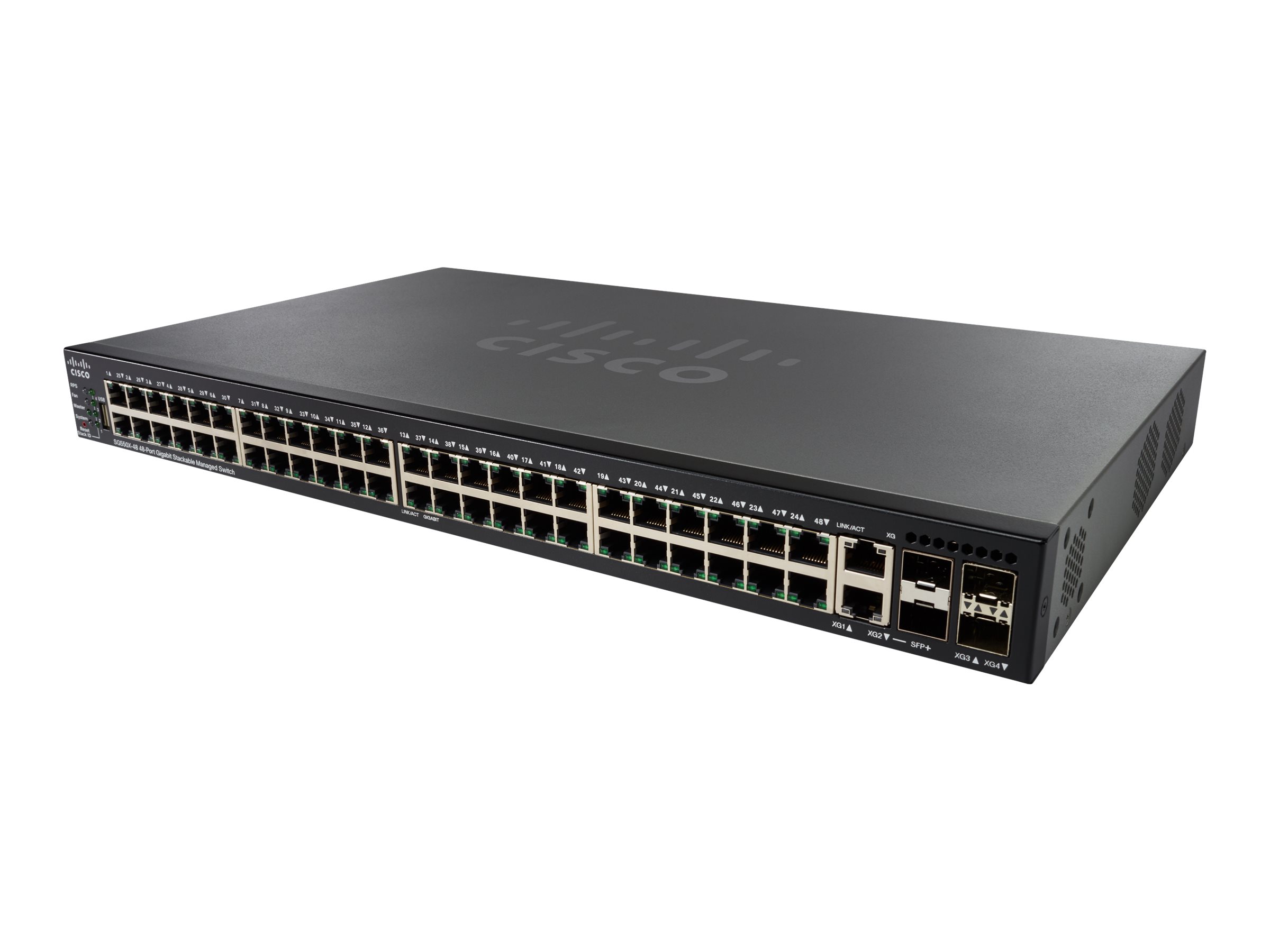 SG550X-48P-K9 - Cisco 550X Series SG550X-48P - Switch - L3 - managed - 48 x 10/100/1000 (PoE+)