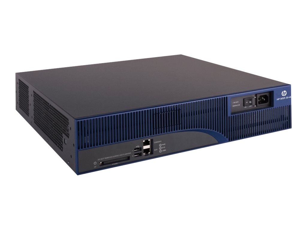 JF229A - HPE MSR30-40 Router 1GbE, Rack Mountable