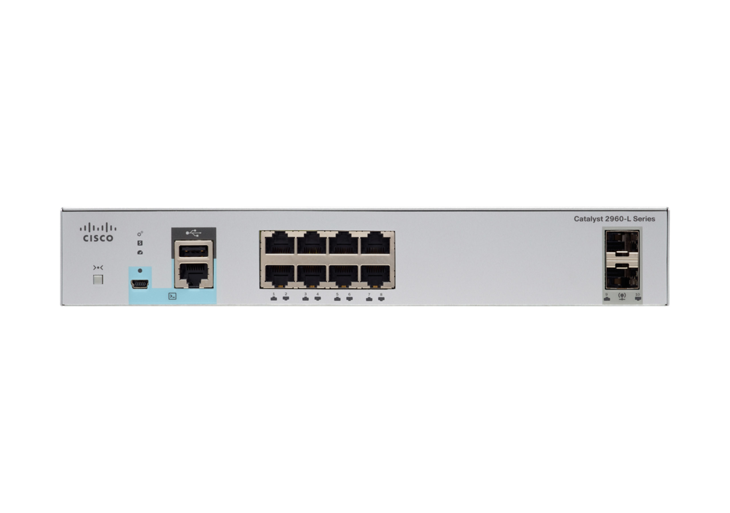 WS-C2960L-8TS-LL - Conmutador Cisco Catalyst 2960L - 8 puertos - Gestionado L2