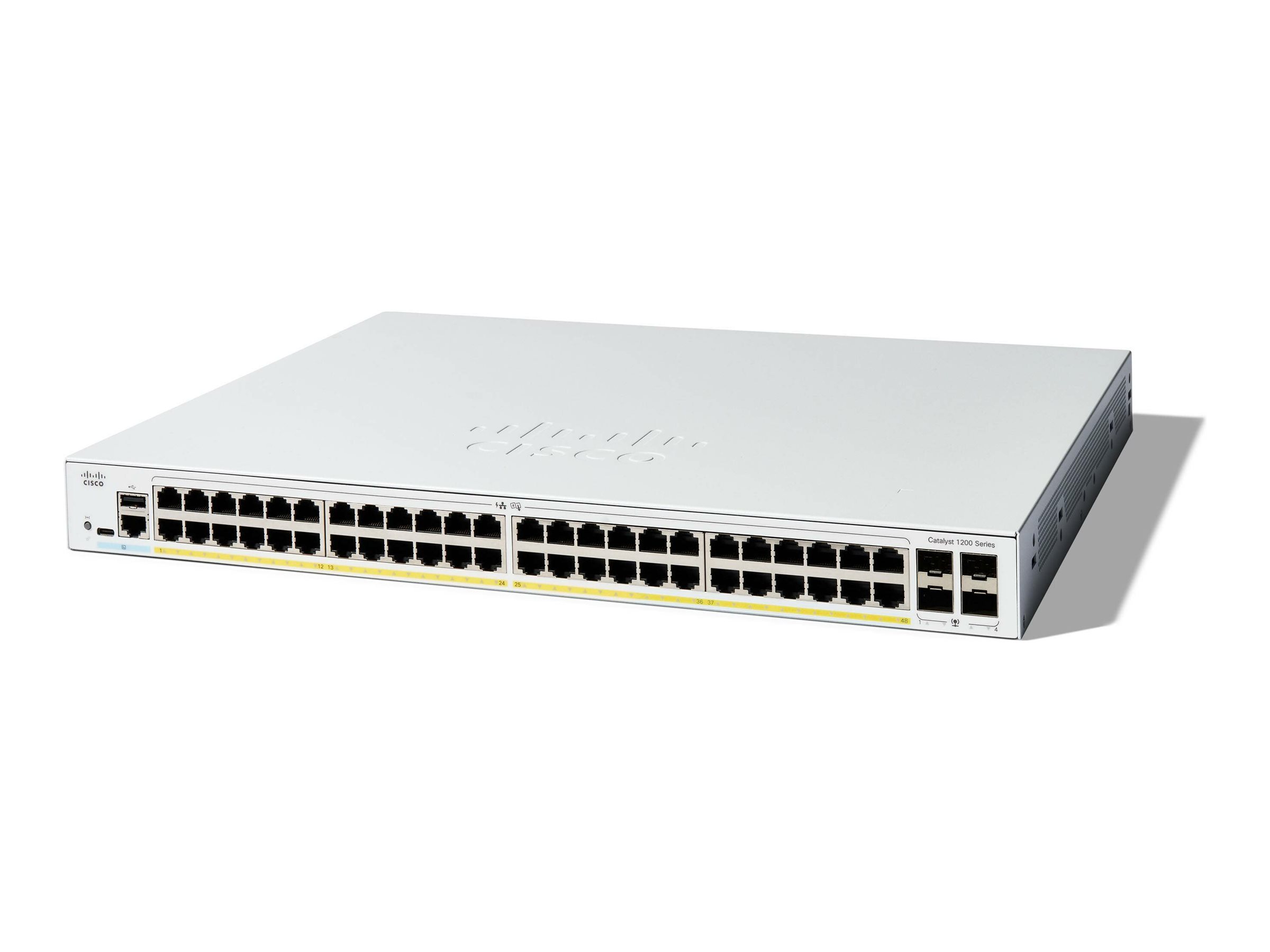 C1200-48P-4G - Cisco Catalyst Switch L3 Smart 48x 10/100/1000 PoE+