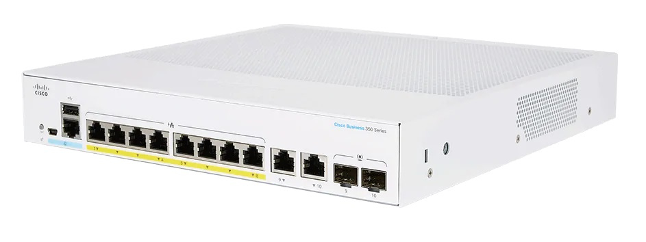 CBS250-8PP-E-2G-EU - Switch Cisco Business 250 - 8 porte - Gestito L3 - PoE+