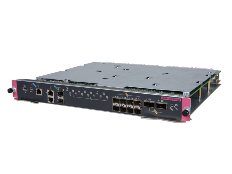 JH209A - HPE 2.4Tbps Fabric with 8-port 1/10GbE SFP+ and 2-port 40GbE QSFP+ Main Processing Unit