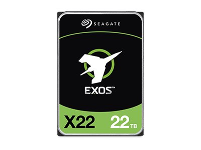 ST22000NM002E - Seagate Exos X22 ST22000NM002E - Festplatte - verschlüsselt - 22 TB - intern - 3.5" (8.9 cm)