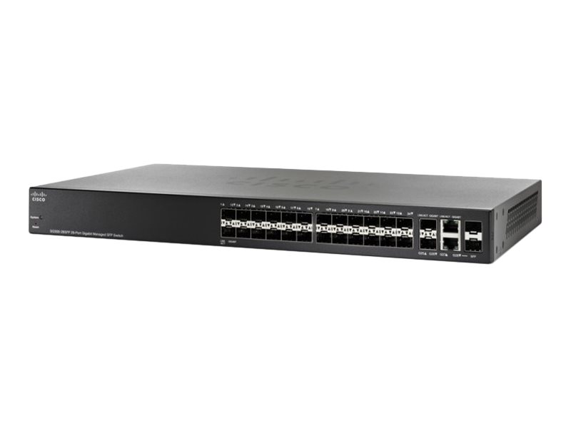SG350-28SFP-K9 - Cisco Switch - L3 - managed - 26 x Gigabit