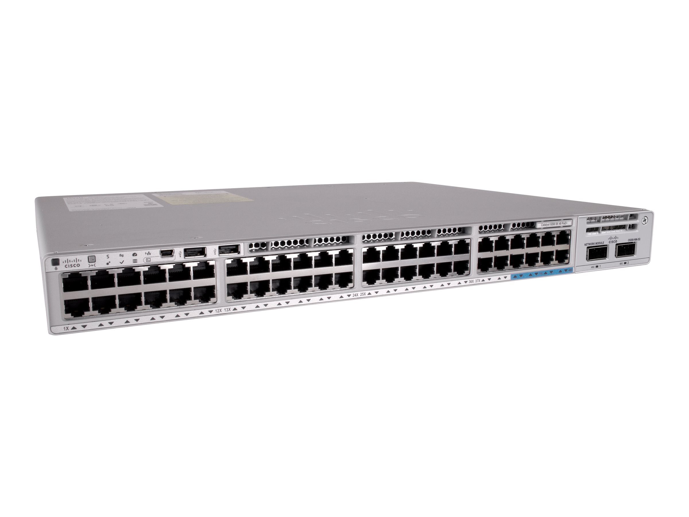 C9200-48PXG-E - Switch Cisco Catalyst 9200 - 48 porte - Gestito L3 - PoE+