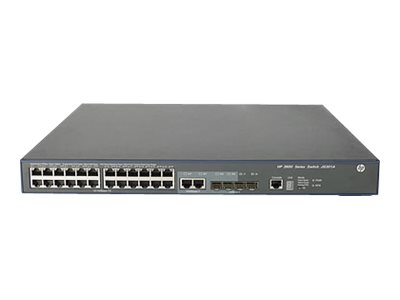 JG306C - HPE 3600-24-PoE+ v2 SI - Switch - managed - 24 x 10/100 (PoE+)