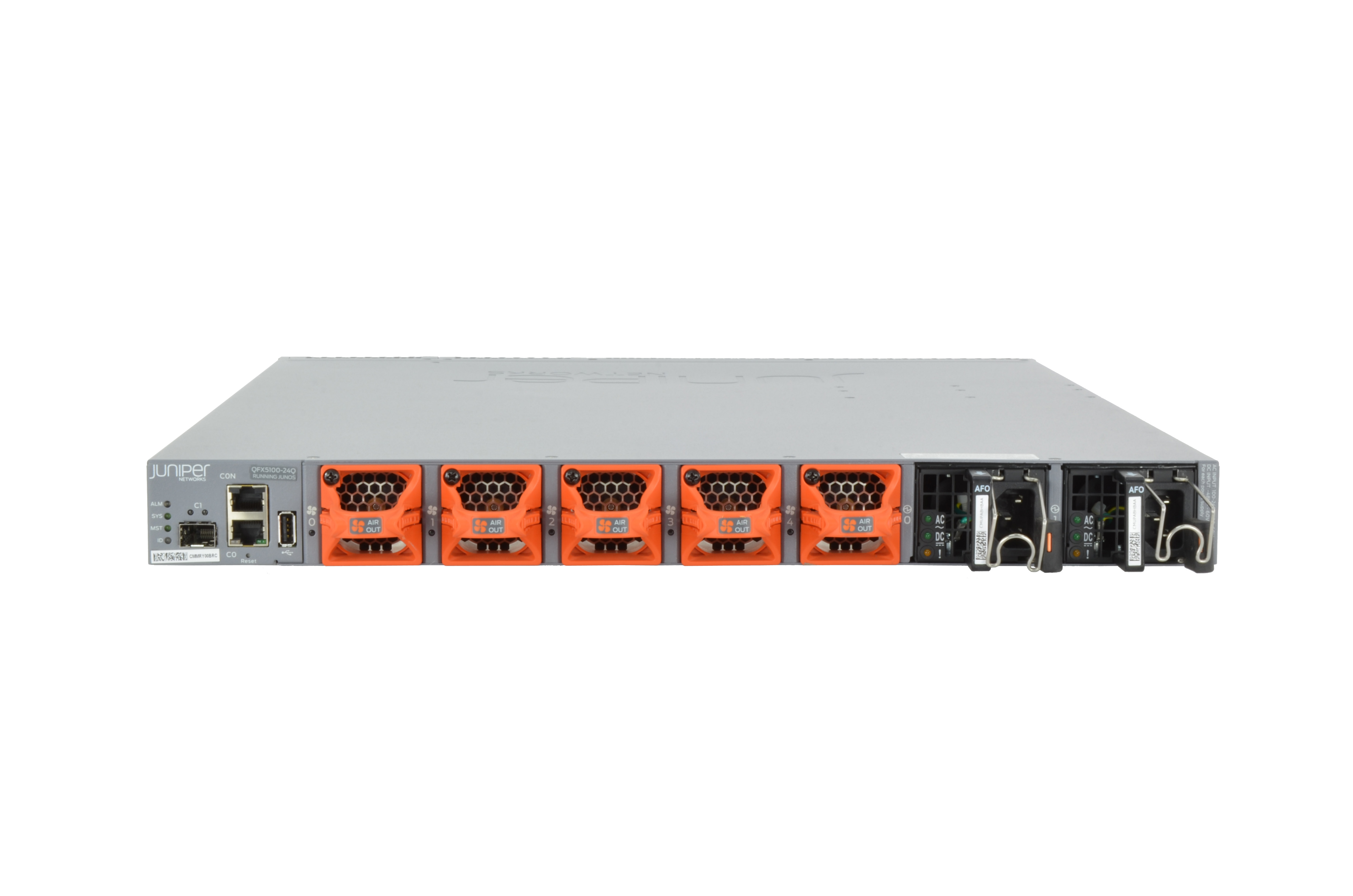 QFX5100-24Q-AFO - Conmutador Juniper QFX 5100 - 24 puertos - Gestionado L3