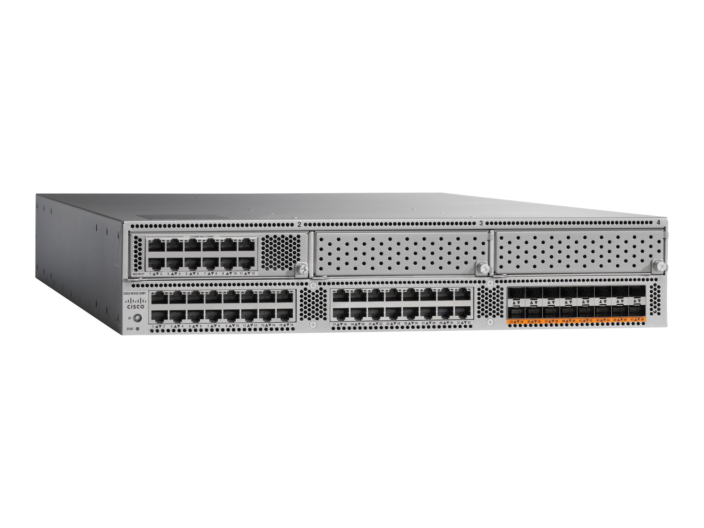 N5K-C5596T-NFA - Cisco Nexus 5596T - Switch - managed - 32 x 10GBase-T + 16 x SFP+