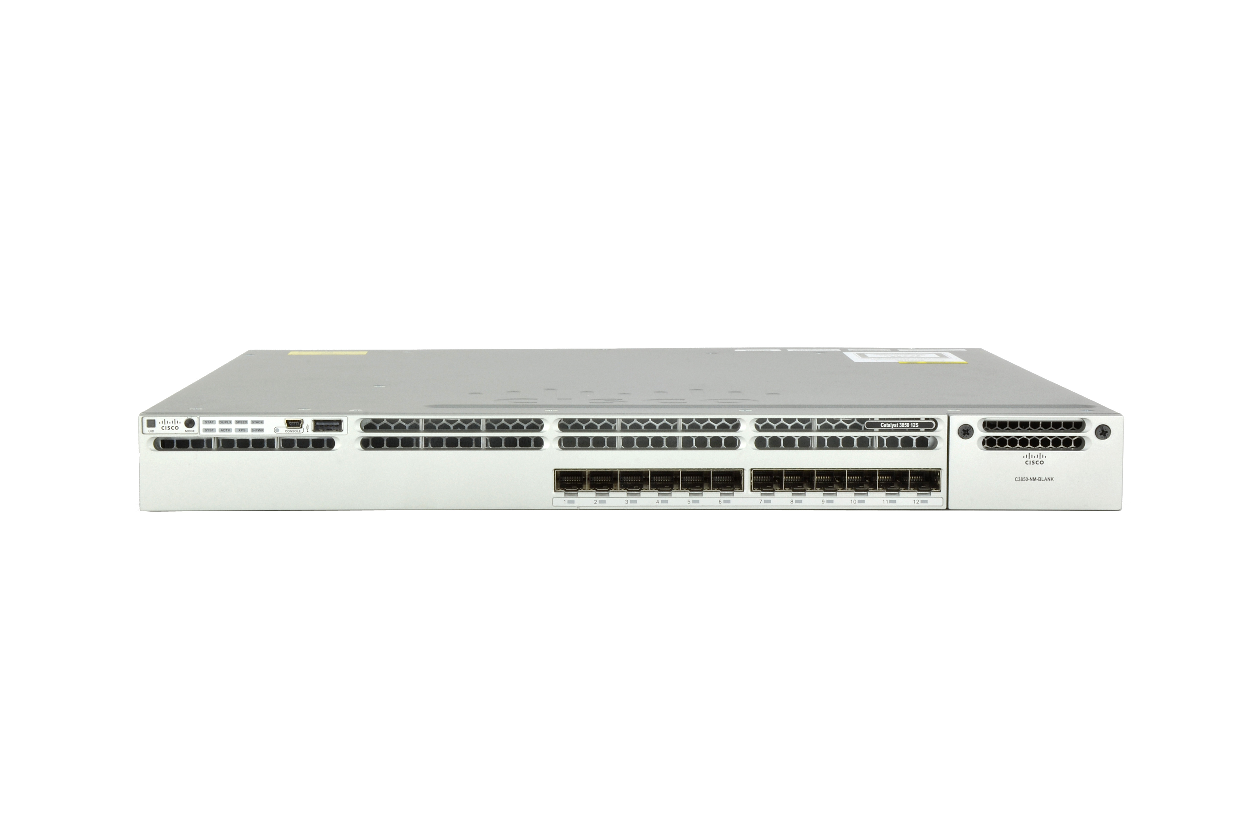 WS-C3850-12S-S - Conmutador Cisco Catalyst 3850 - 12 puertos - Gestionado de capa 3