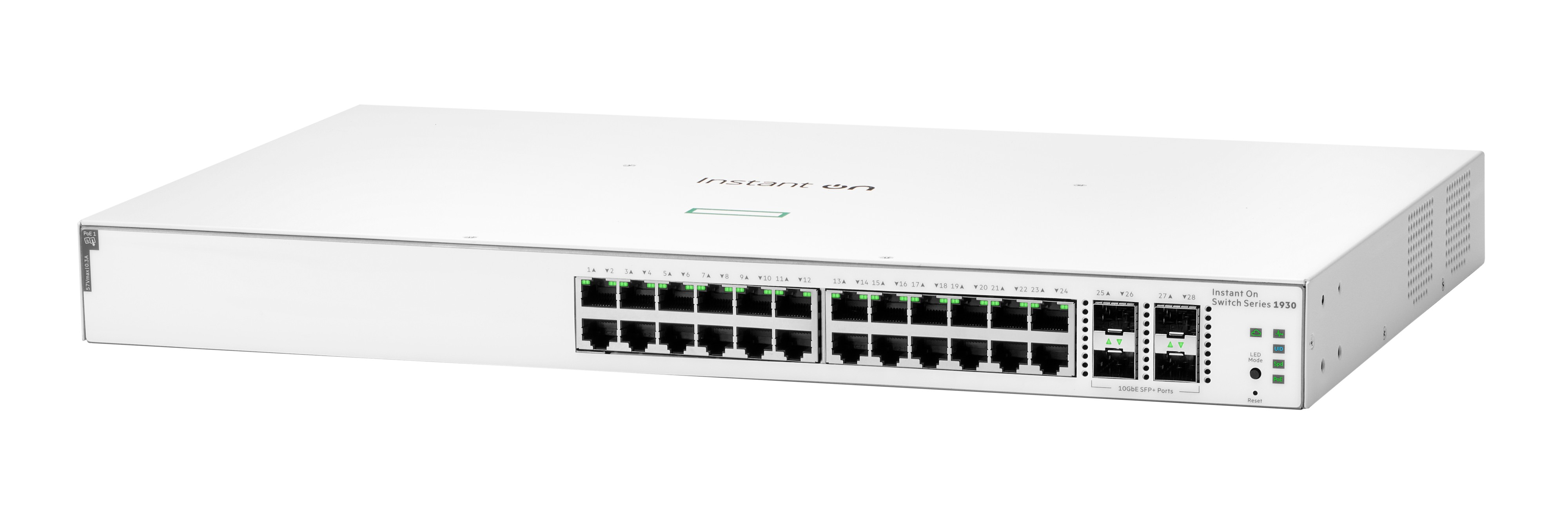 JL683B - Conmutador HPE Aruba Instant On 1930 - 28 puertos - Gestionado L3 - PoE