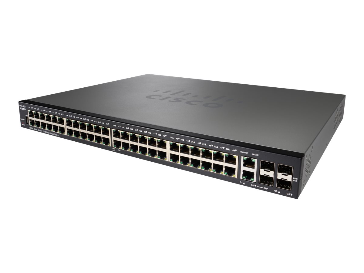 SF250-48HP-K9-EU - Cisco 250 Series 48-Port PoE+ Smart Switch