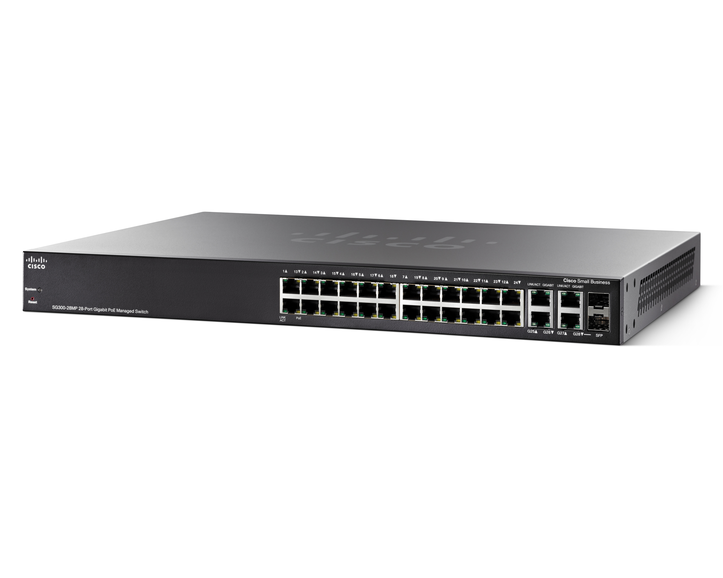 SG300-28MP-K9-EU - Switch Cisco Business 300 - 28 porte - Gestito L3 - PoE+