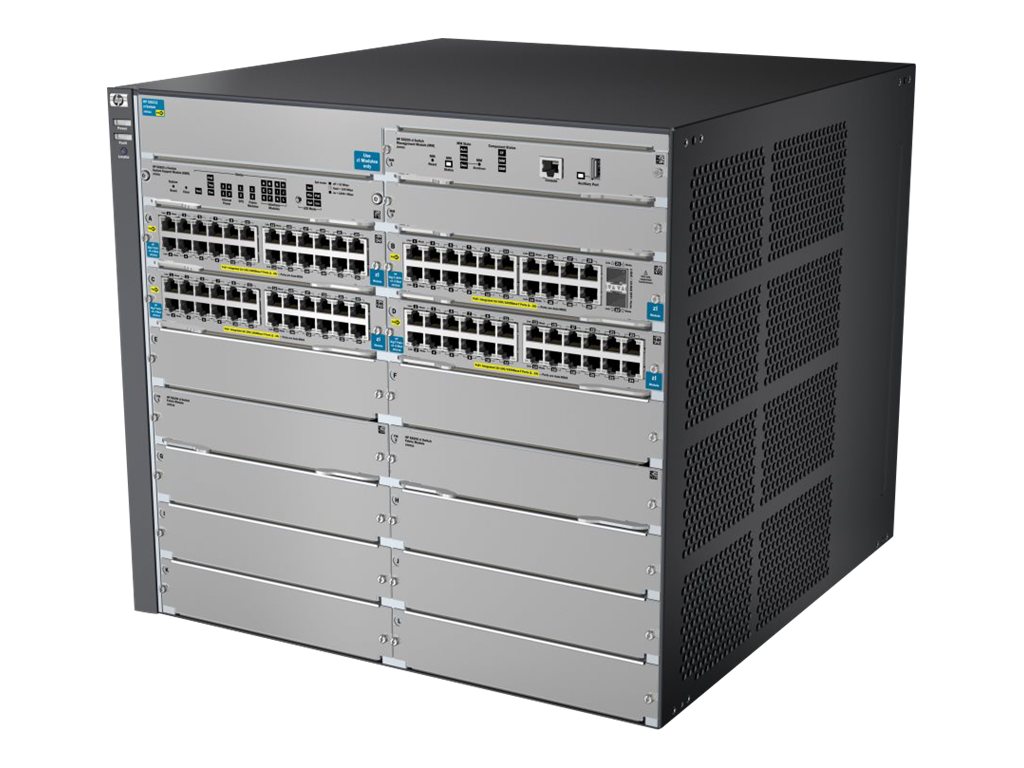 J9641A - HPE 8212 zl Switch - Switch - L4 - managed - an Rack montable
