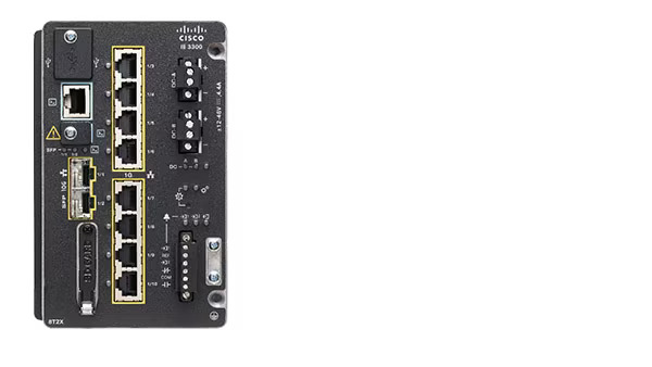 IE-3300-8T2X-A - Conmutador Cisco Industrial Ethernet 3300 - 10 puertos - Gestionado de capa 2