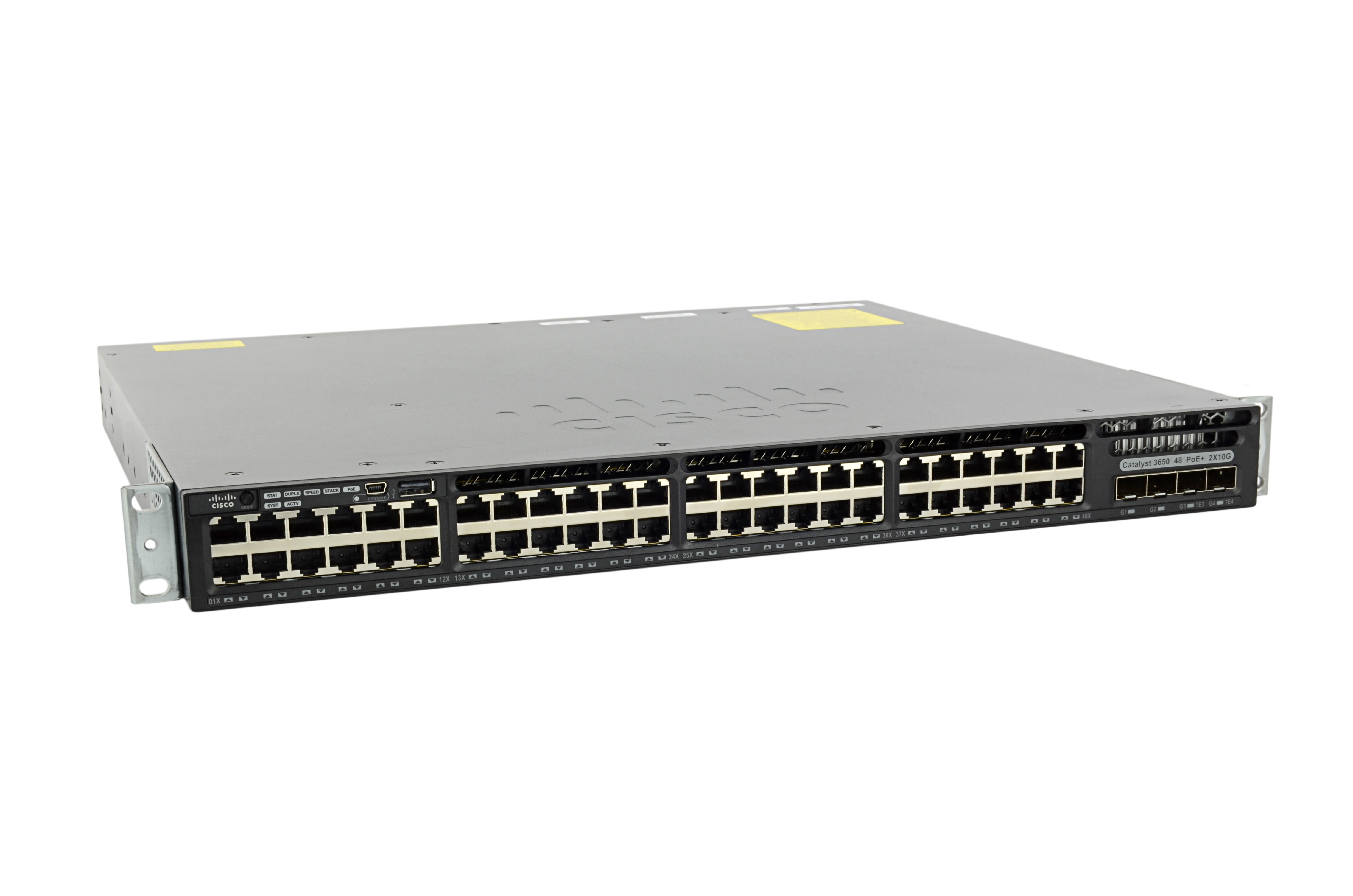 WS-C3650-48PD-L - Cisco Catalyst 3650 Switch, 48 x 10/100/1000 (PoE+)
