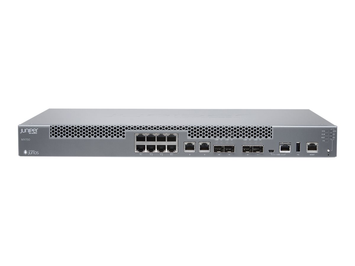 MX150 – Juniper MX Series MX150 – Router – Front-to-rear airflow
