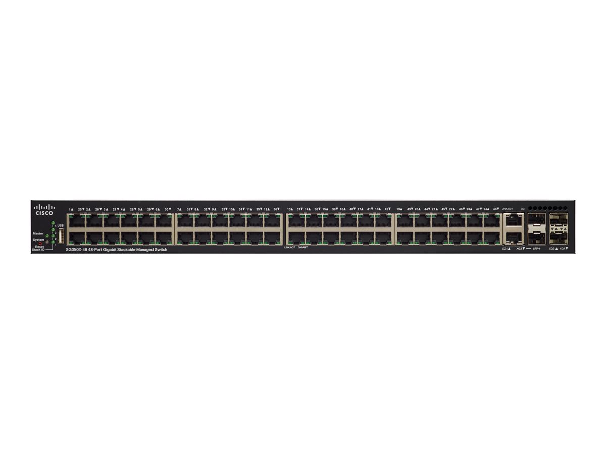 SG350X-48-K9-EU - Commutateur Cisco Business 350 - 48 ports - Géré L2