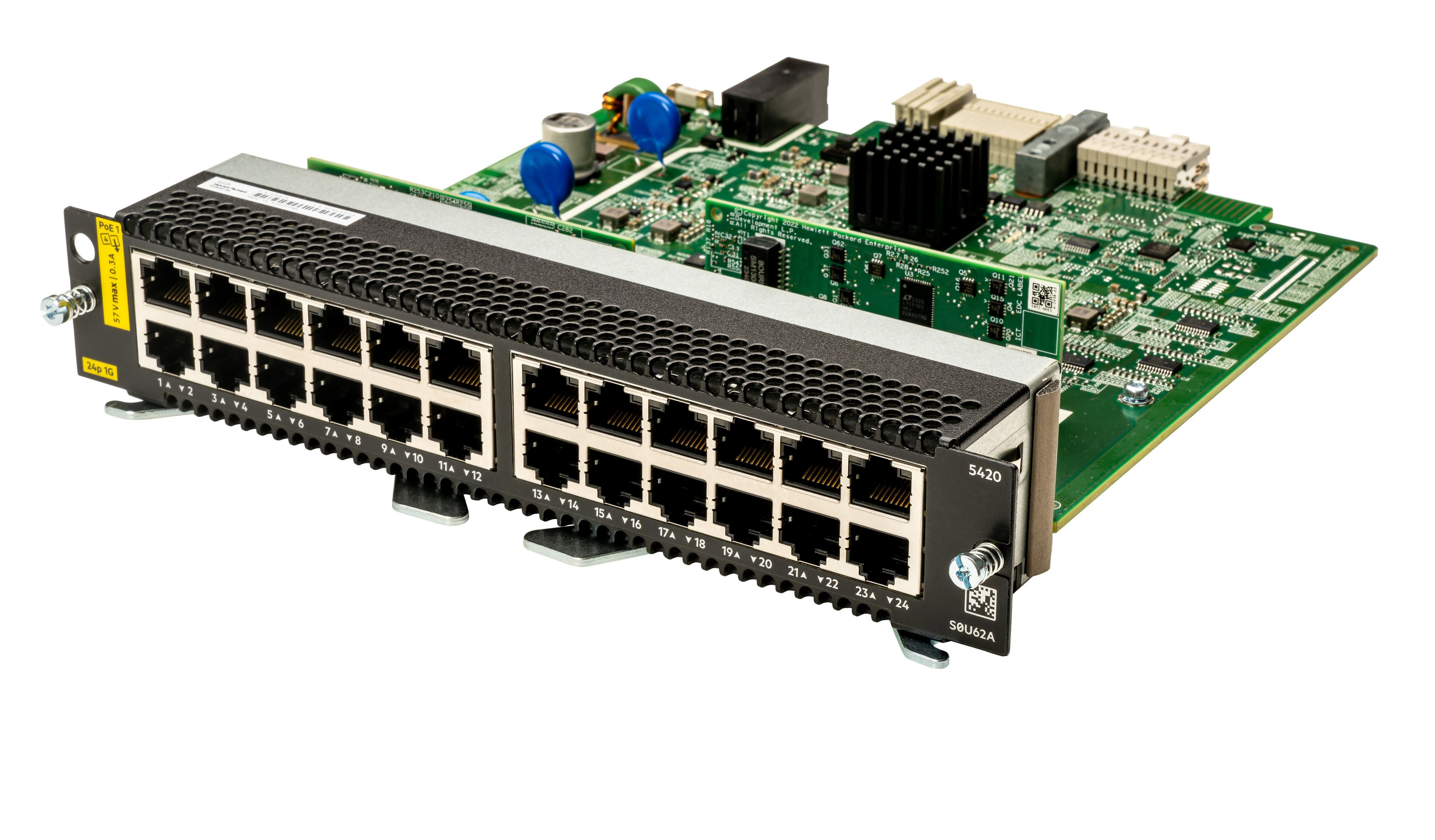 S0U62A - Conmutador HPE Aruba CX 5420 - 24 puertos - Gestionado L3 - PoE