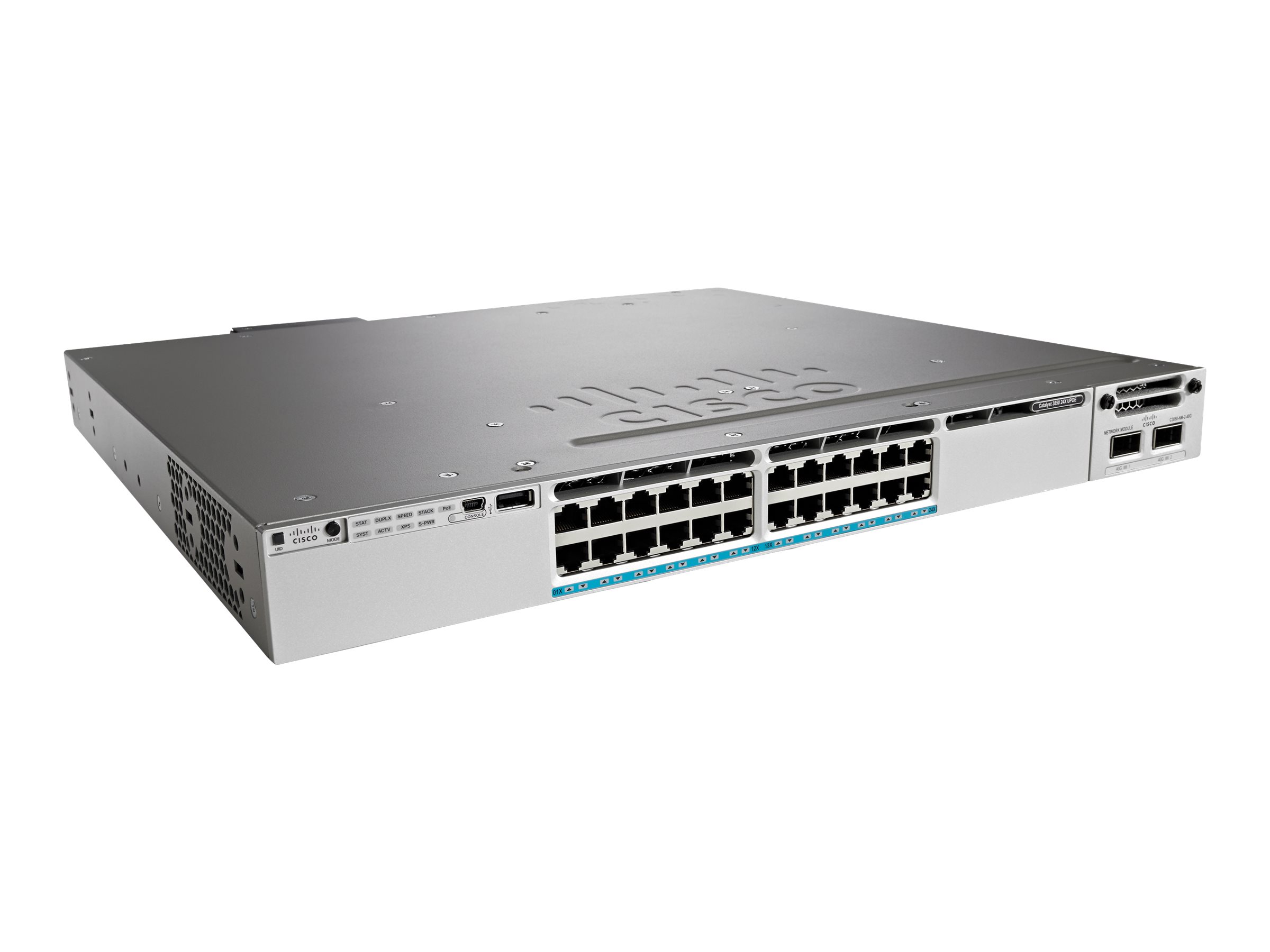 WS-C3850-24XU-E - Conmutador Cisco Catalyst 3850 - 24 puertos - Gestionado L3