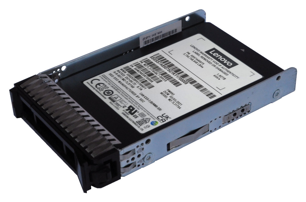 4XB7A90890 - Lenovo SSD - Mixed Use - 1.92 TB - Hot-Swap - 3.5" (8.9 cm)