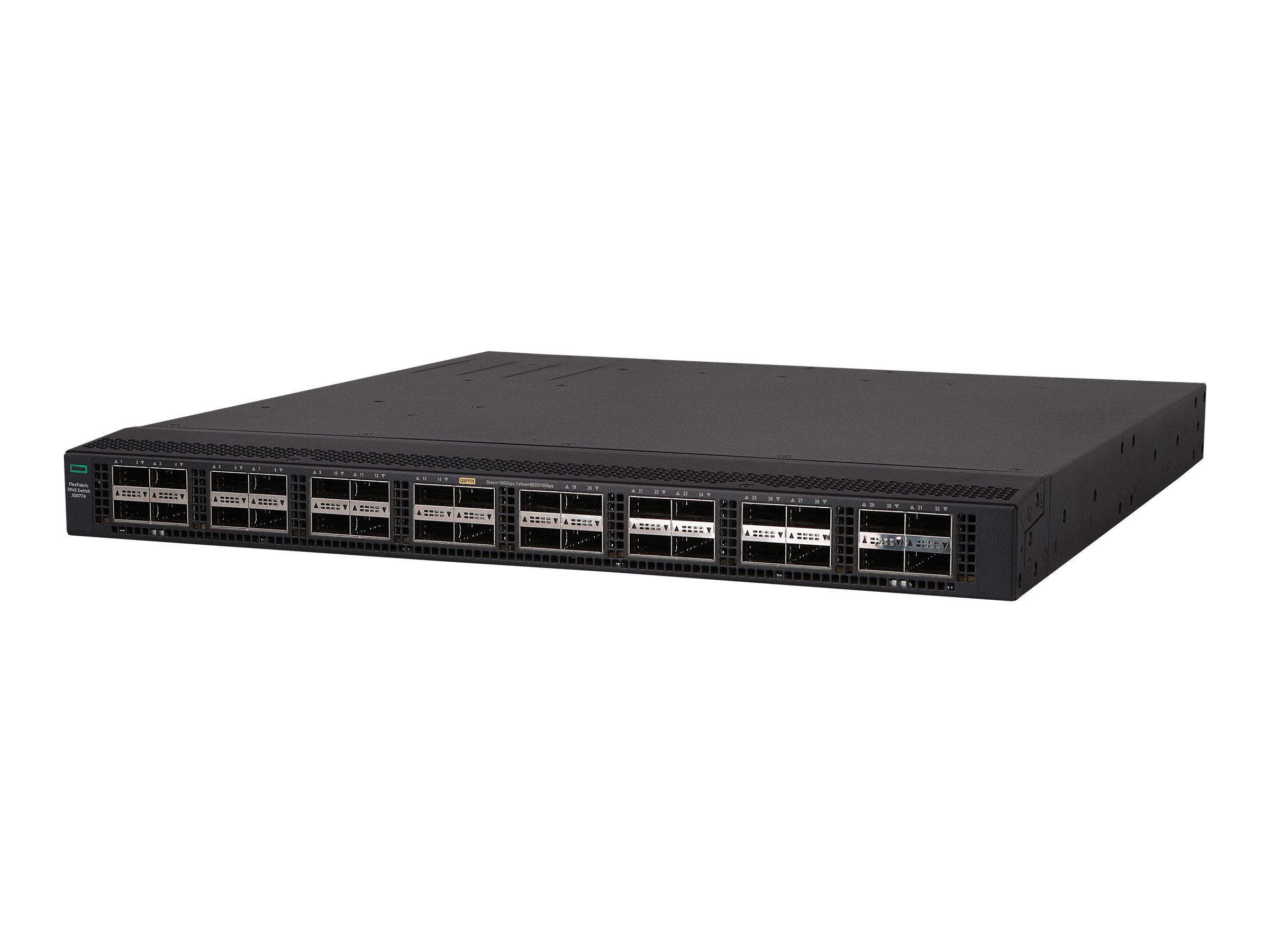 JQ077A - HPE FlexFabric 5945 32QSFP28 - Switch - L3 - managed