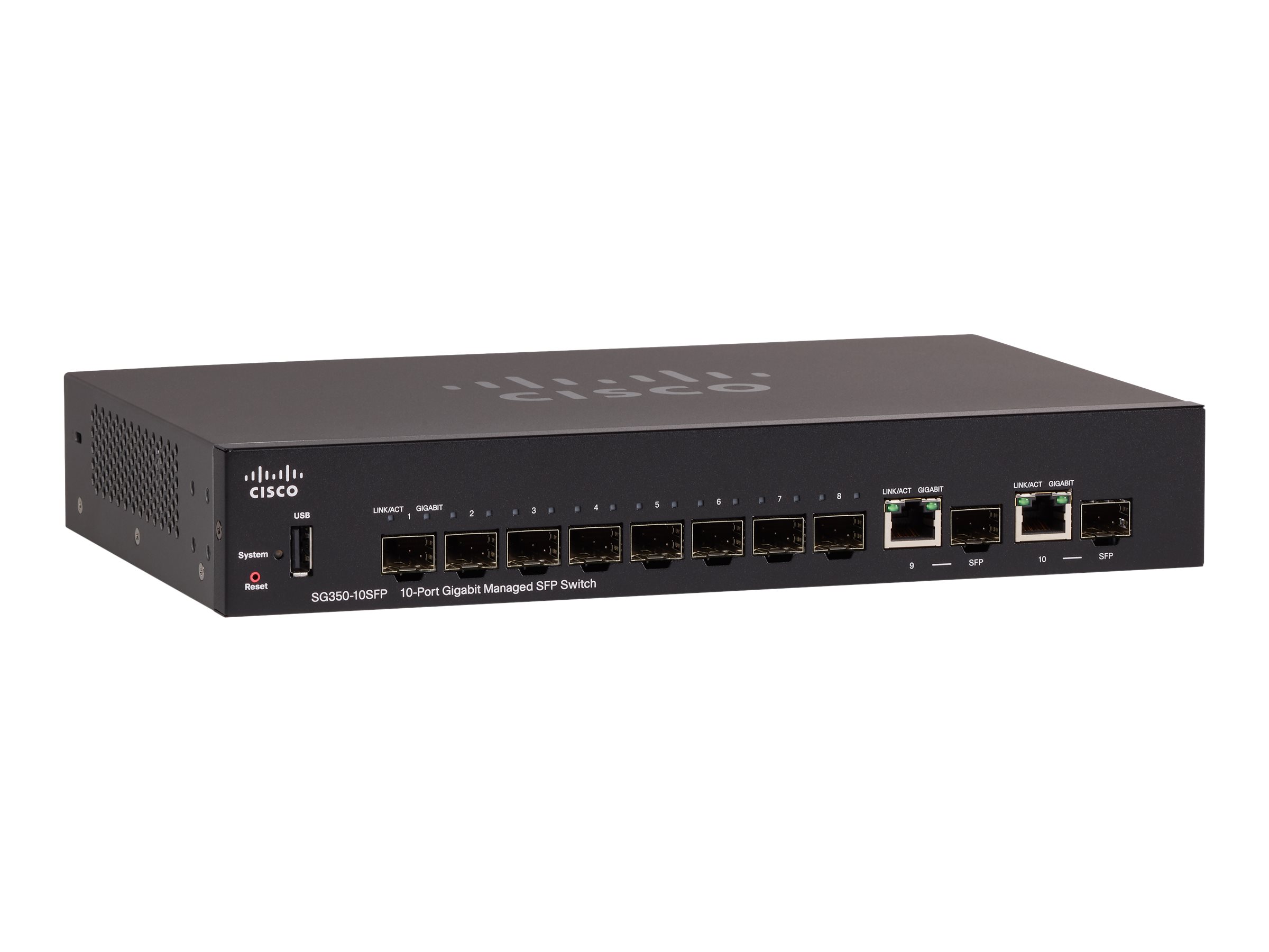 SG350-10SFP-K9-EU - Cisco Small Business 10-Port Switch with L3 Routing