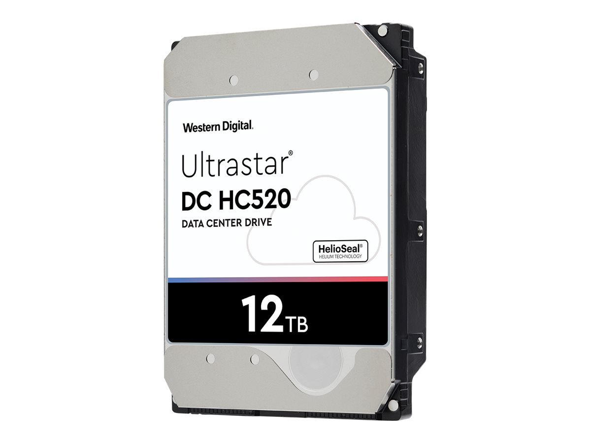 0F30145 - WD Ultrastar DC HC520 HUH721212ALE601 - Festplatte - verschlüsselt - 12 TB - intern - 3.5" (8.9 cm)