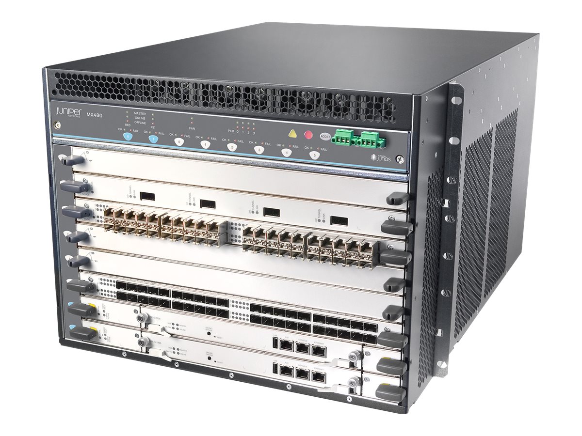 MX480-PREM3-AC - Juniper MX Series MX480 - Router - PPP