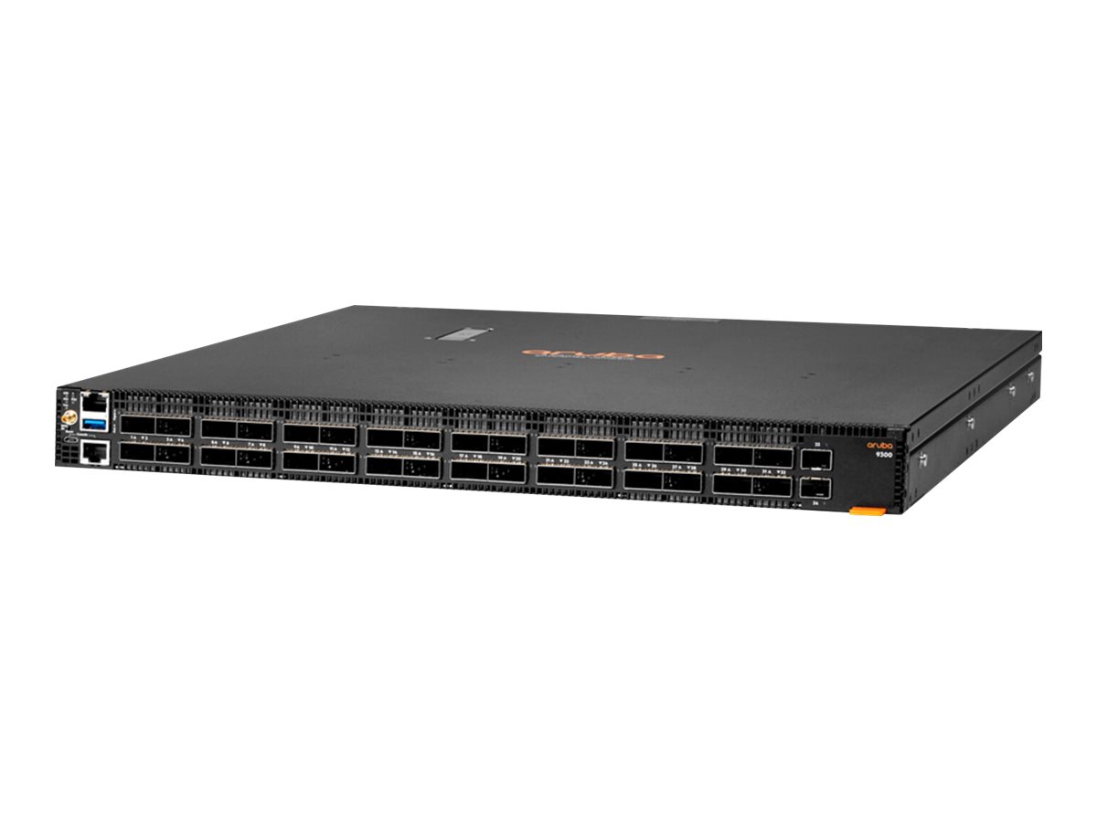 R8Z96A - HPE Aruba CX 9300-32D 32-port 100/200/400G Switch, 2-port 10G SFP+