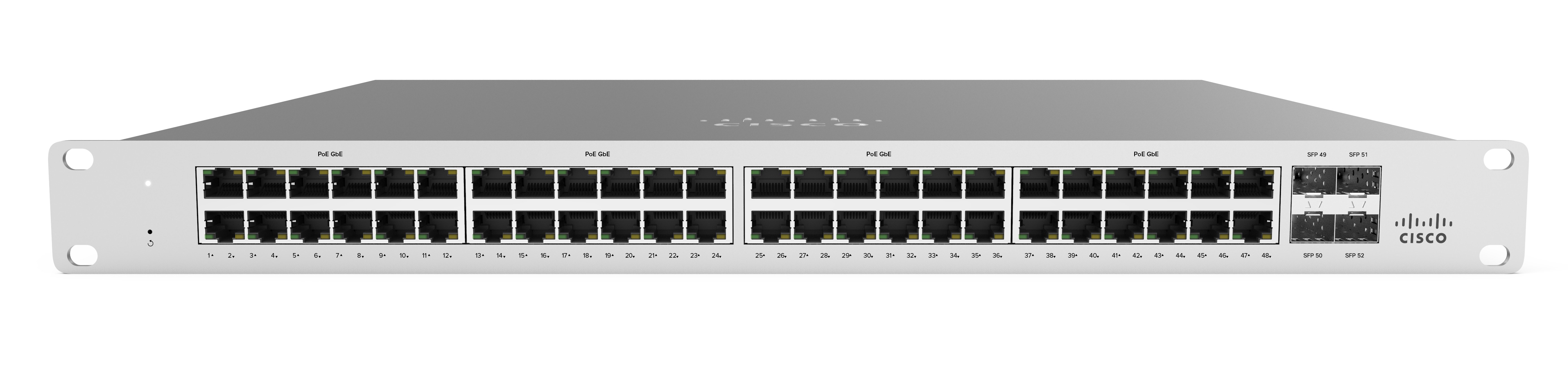 MS120-48FP-HW - Switch Cisco Meraki MS120 - 48 puertos - Gestionado de capa 2 - PoE