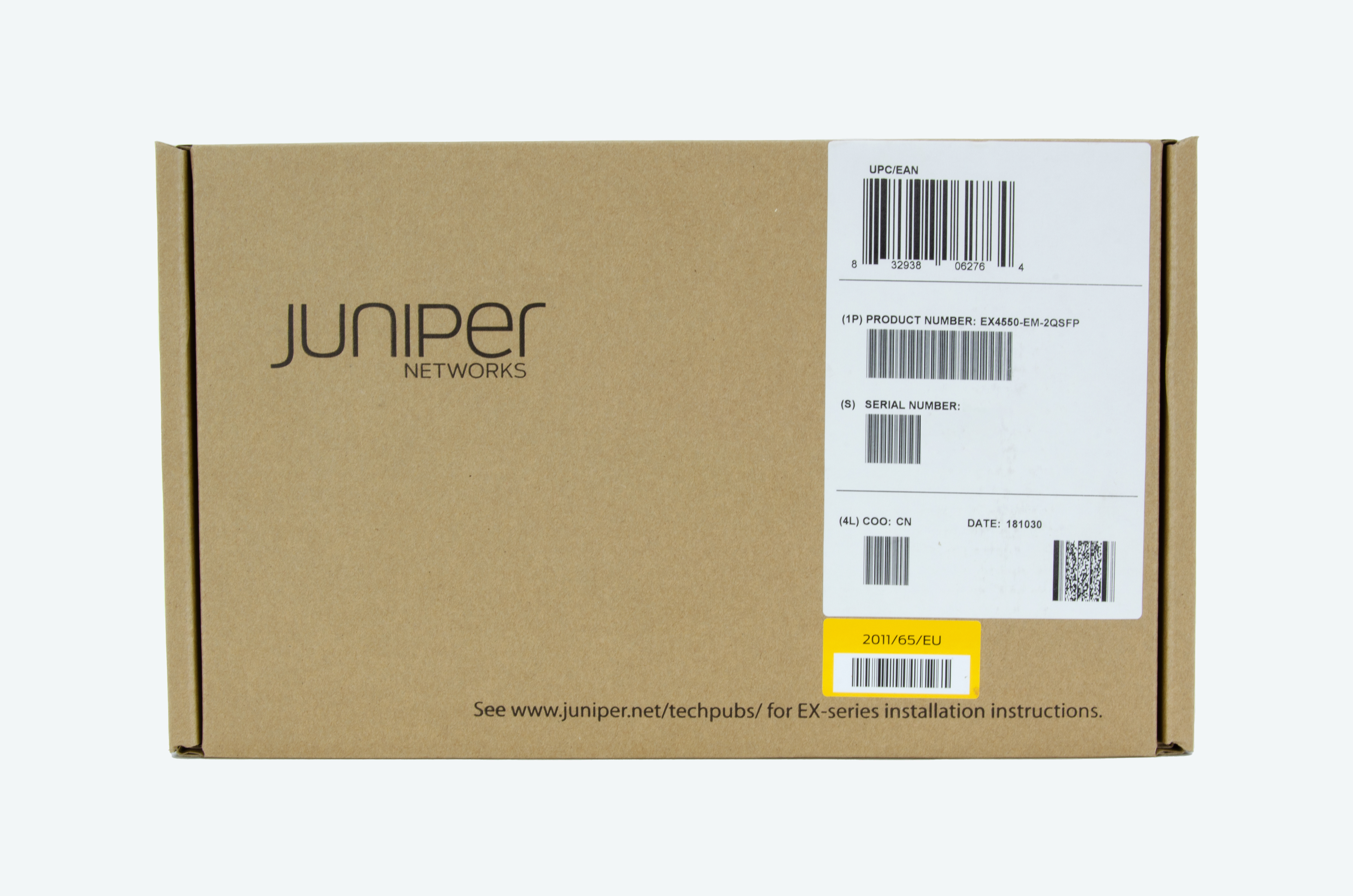 EX4550-EM-2QSFP - Juniper Módulo de expansión - 40 Gigabit QSFP x 2