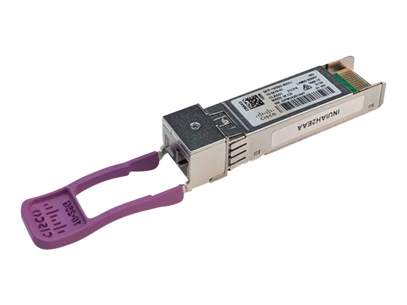 SFP-10/25G-BXD-I – Cisco SFP28 receiver module – 10GbE, 25GbE - 10GBase-LR, Ethernet 10GBase-BR, 25GBase-BR – up to 10 km – 1320–1340 (TX)