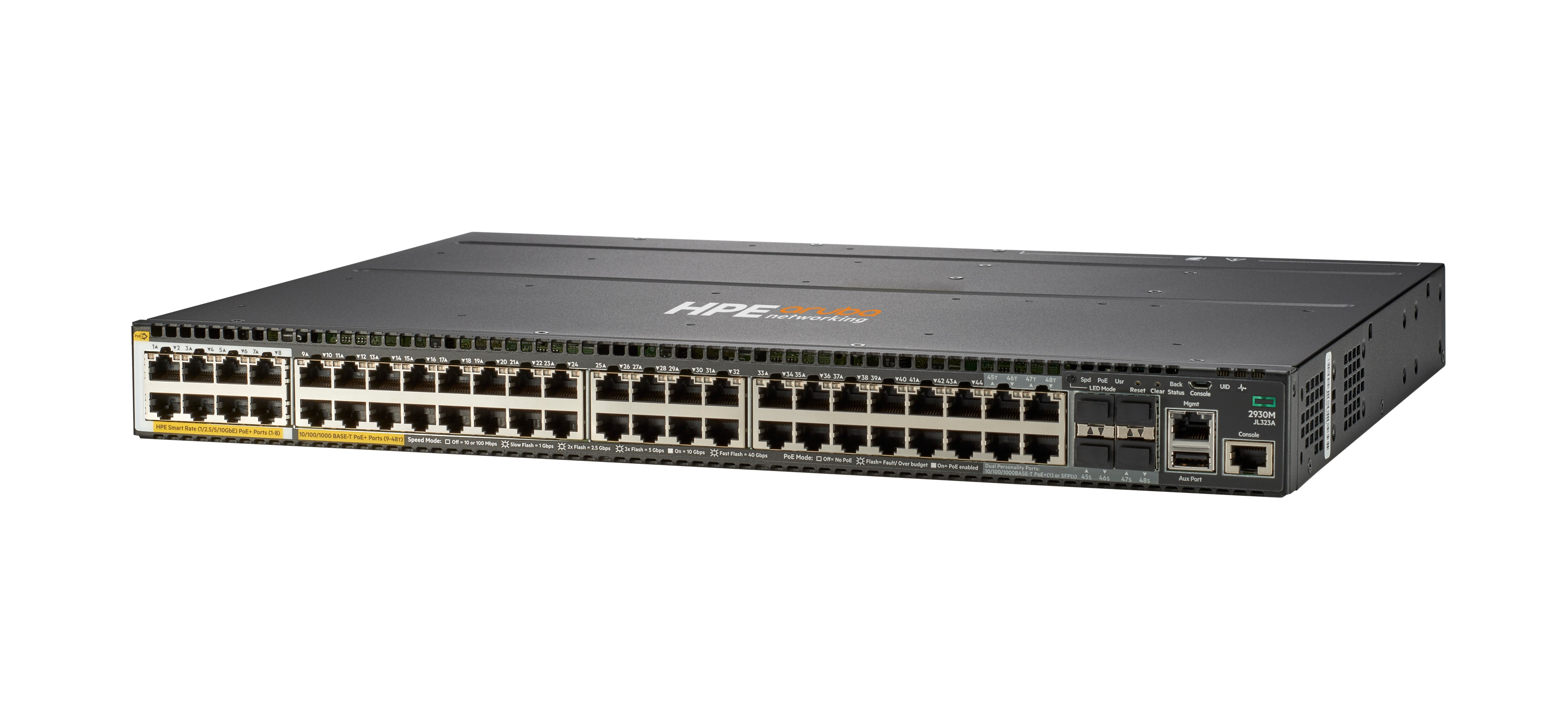 JL323A - Switch HPE Aruba 2930M - 48 puertos - Gestionado L3 - PoE+