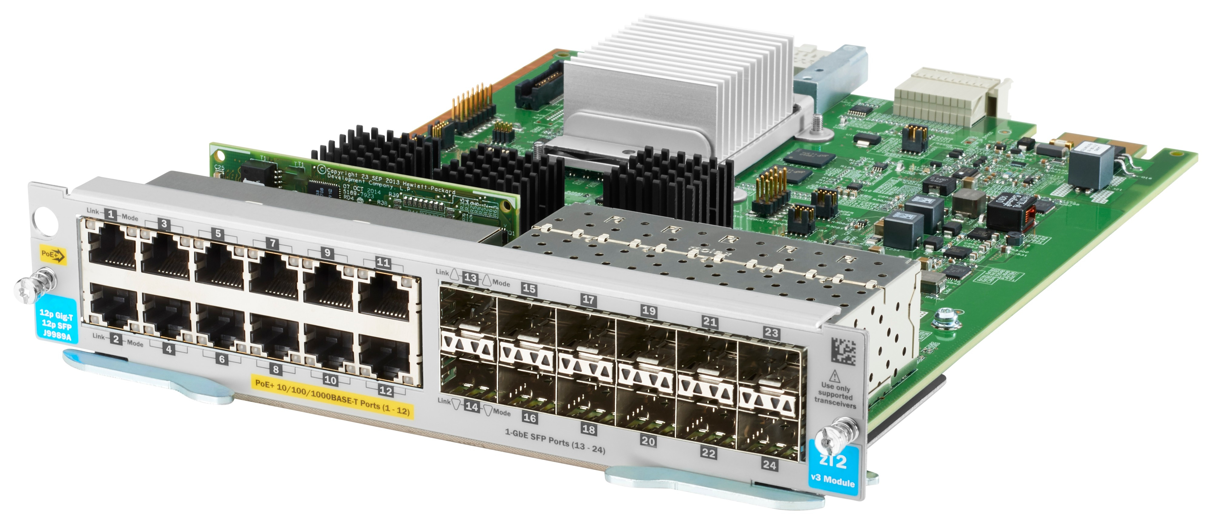 J9989A - HPE Module d'extension - Gigabit Ethernet (PoE+)