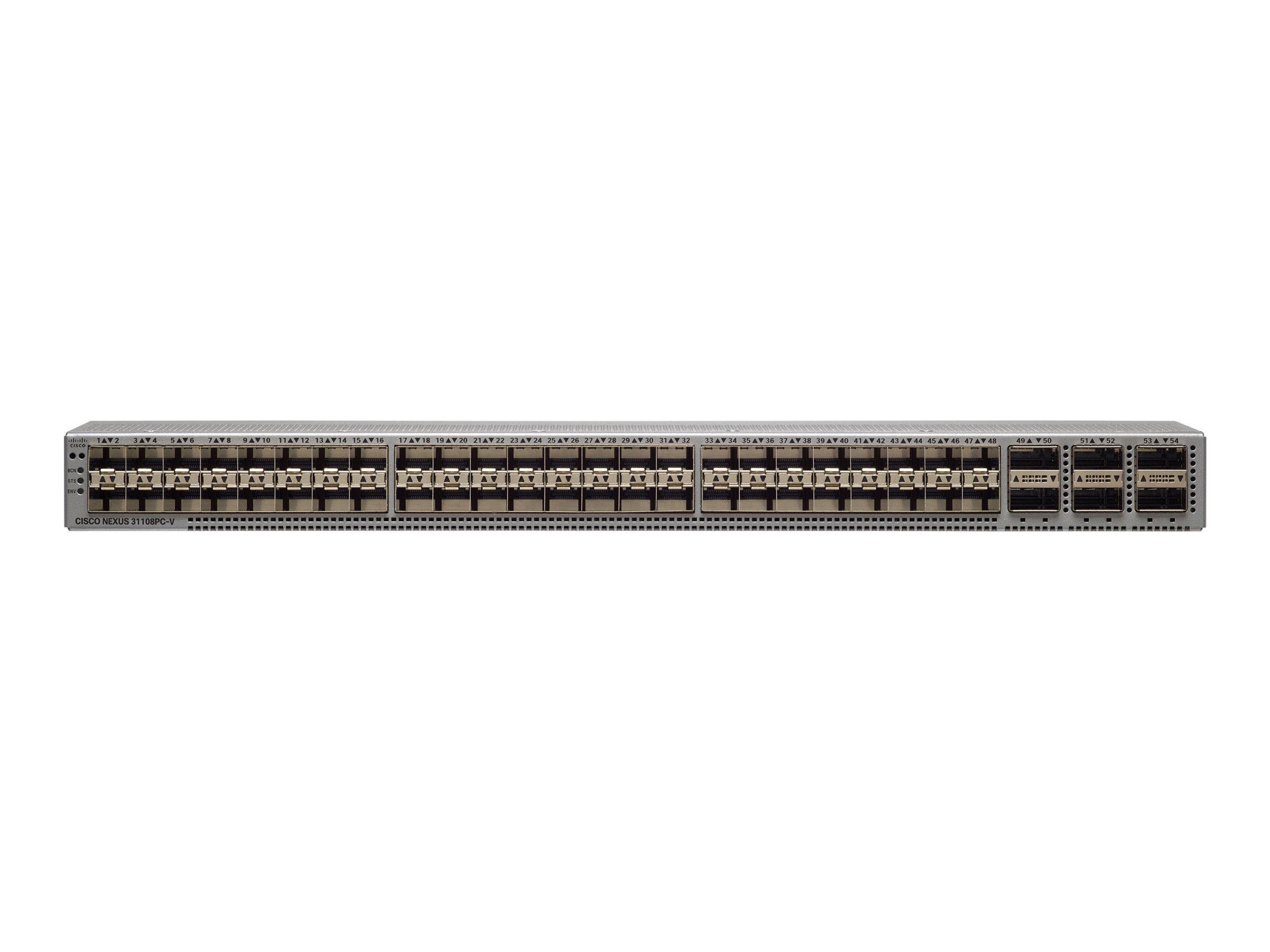 N3K-C31108PC-V - Conmutador Cisco Nexus 3000 - 48 puertos - Gestionado L3