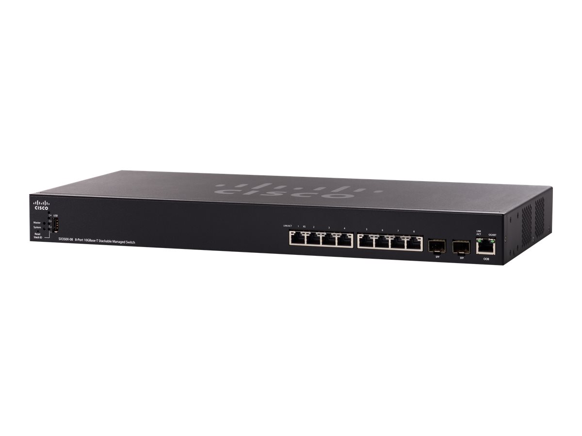 SX350X-08-K9-EU - Switch Cisco Business 350 - 8 porte - Gestito L2