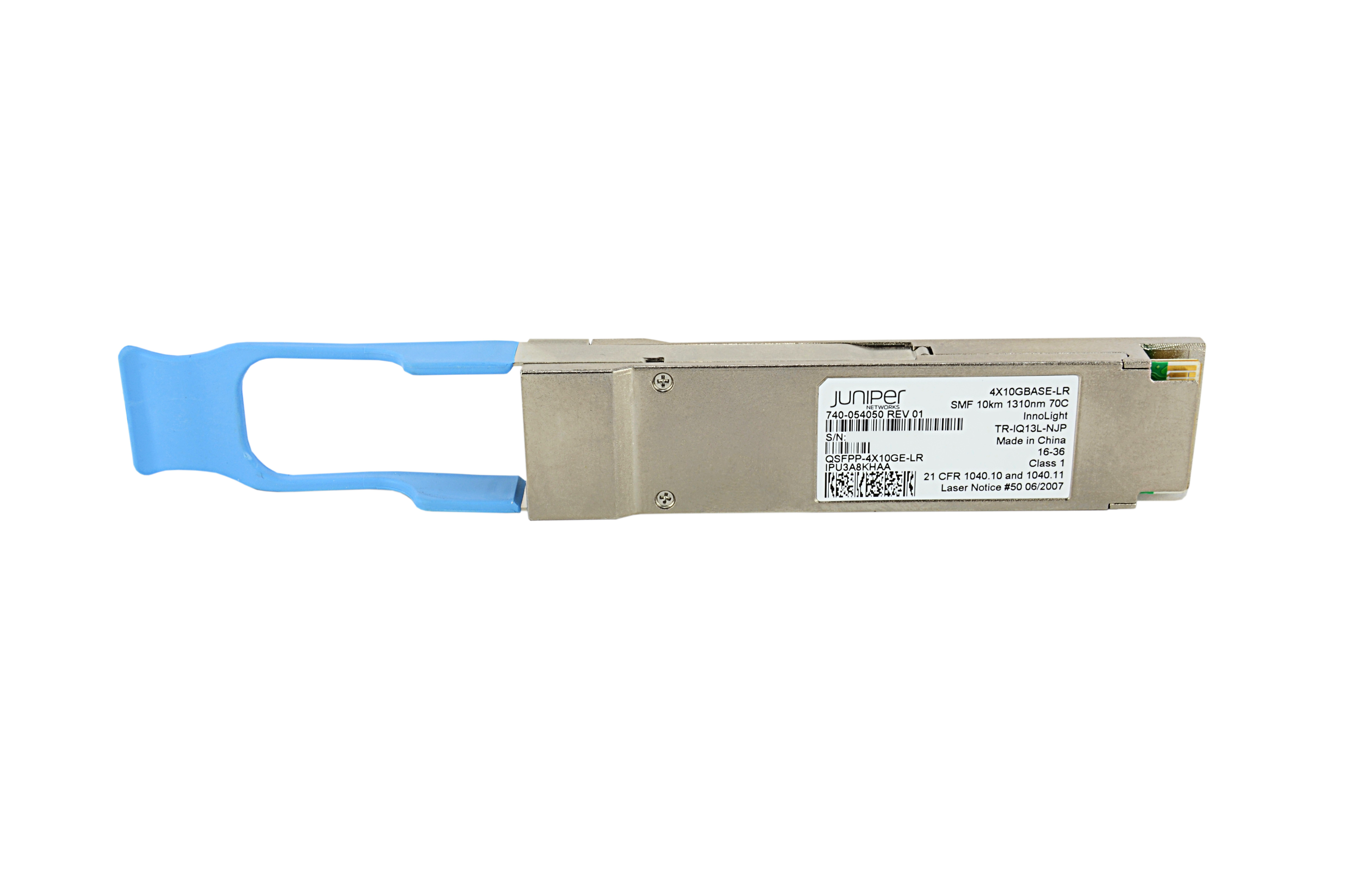 QSFPP-4X10GE-LR - Juniper QSFP+ Transceiver Module - 40GbE
