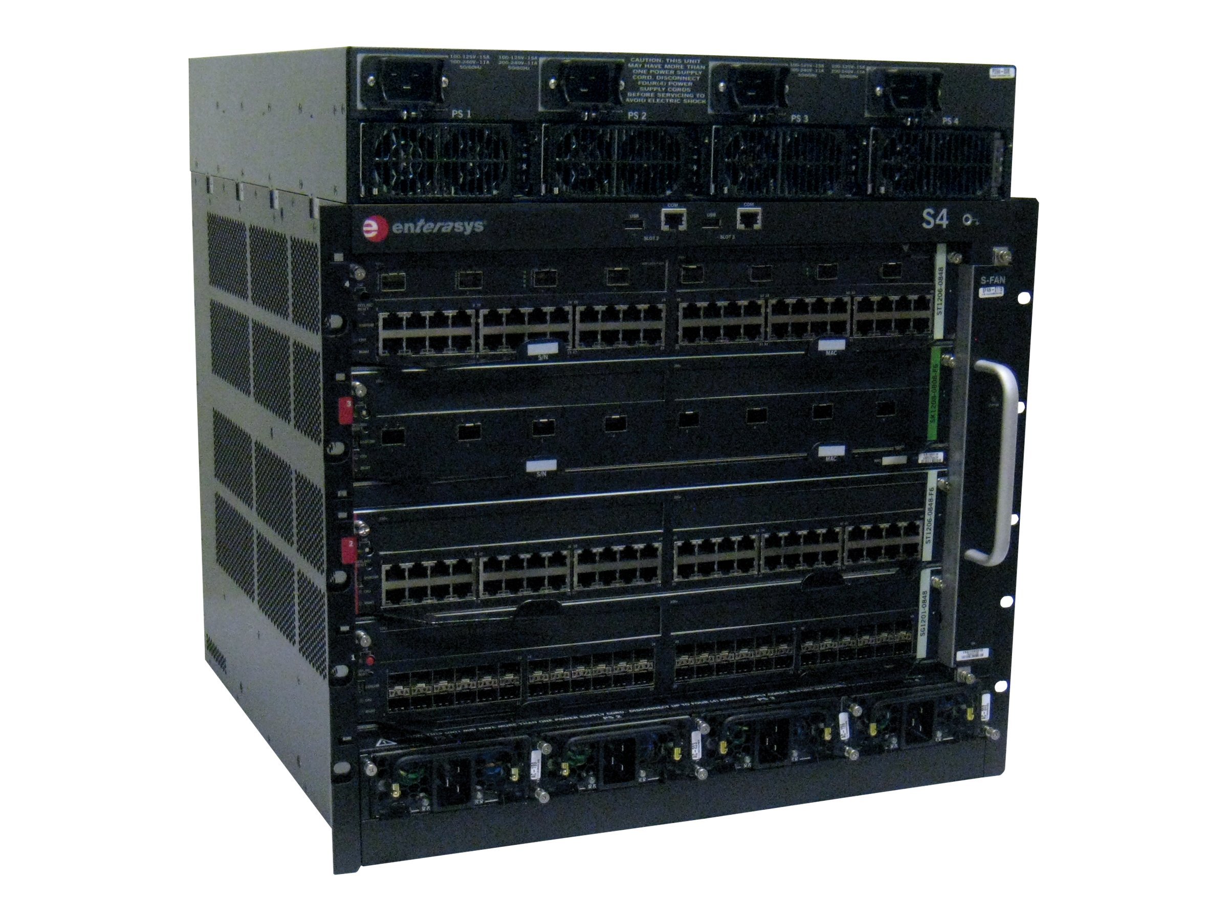 S4-CHASSIS-POE4 - Extreme Networks S-Series S4 Chassis with 4 bay