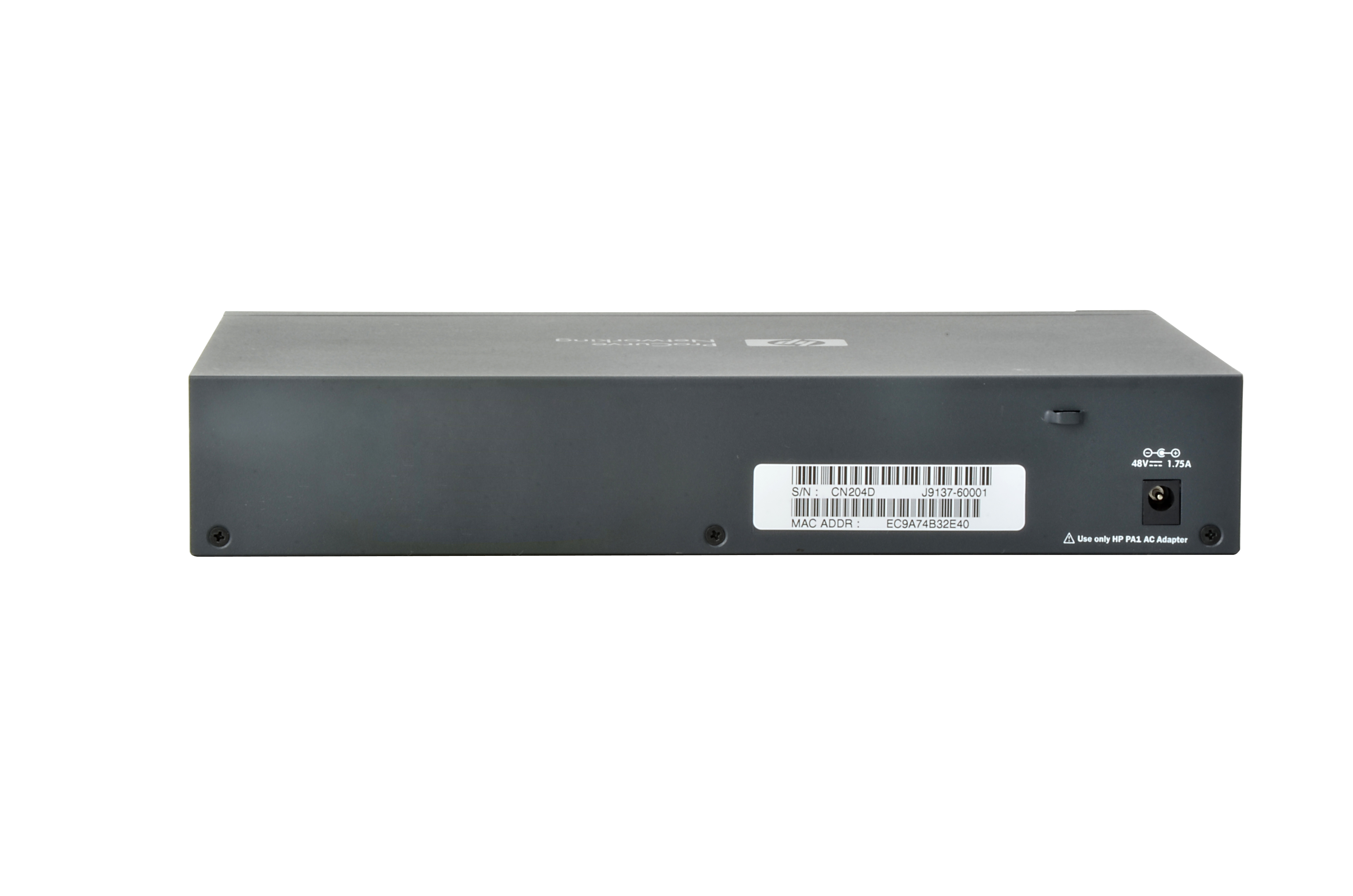 J9137A - Conmutador HPE - 8 puertos - Gestionado L2