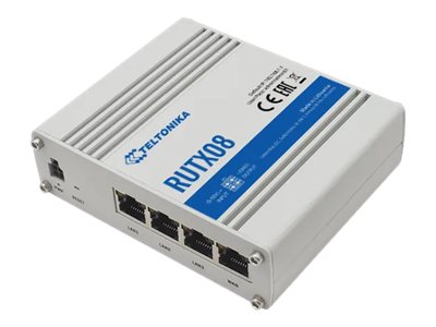 RUTX08 – Teltonika RUTX08 – Router with 4-port Switch – 1GbE
