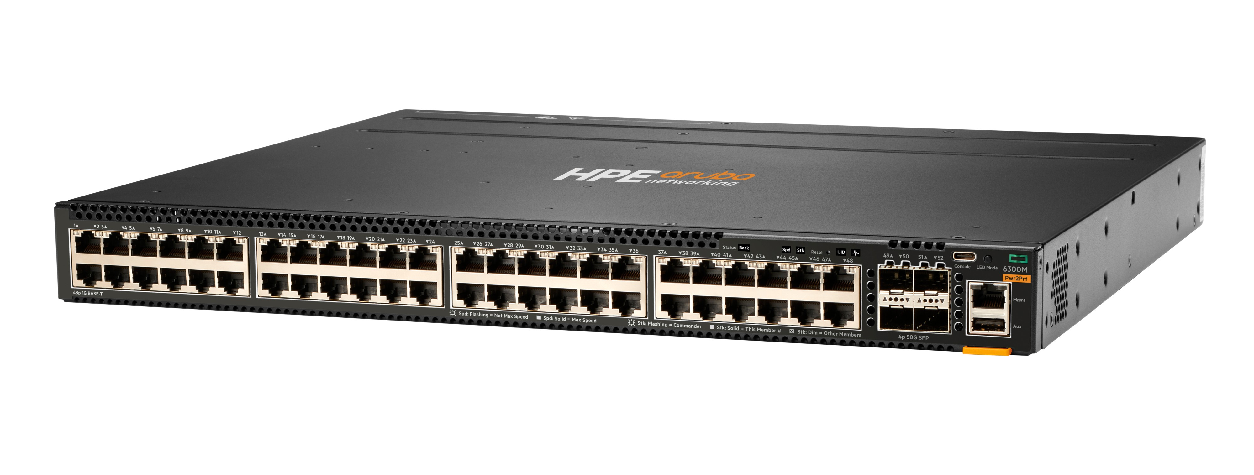 R9F63A - Switch HPE Aruba CX 6300 - 48 puertos - Gestionado L3